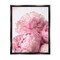 Stupell Industries Blush Pink Peonies Florals Framed Floater Canvas Wall Art